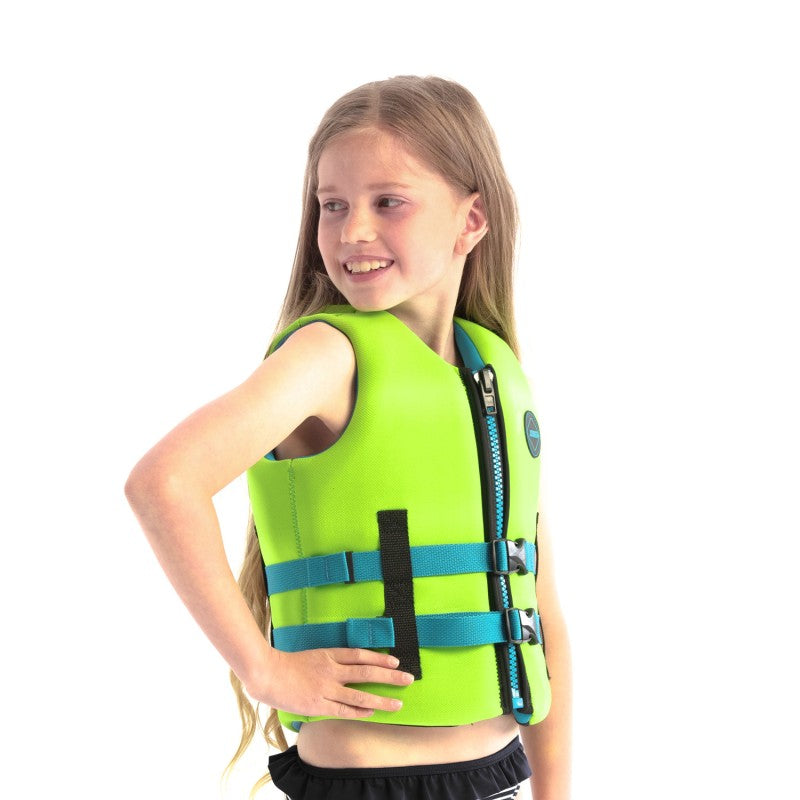 Jobe Neoprene Life Vest Kids Lime Green