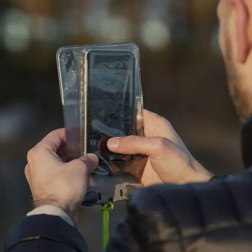 Aquapac Waterproof 358 Classic Plus Phone Case - Grey