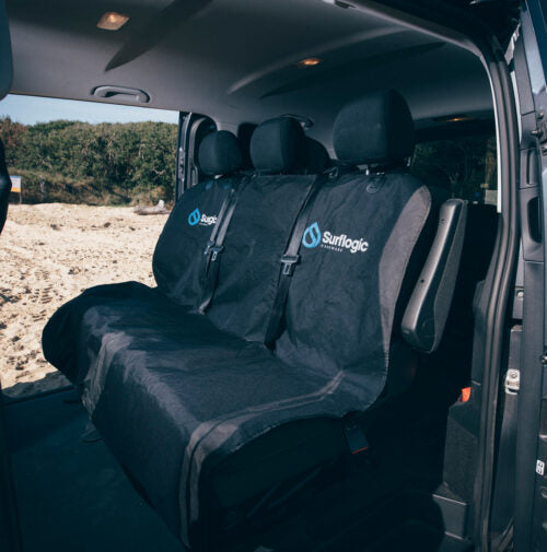 Surflogic Waterproof Car Seat Cover Triple - Black