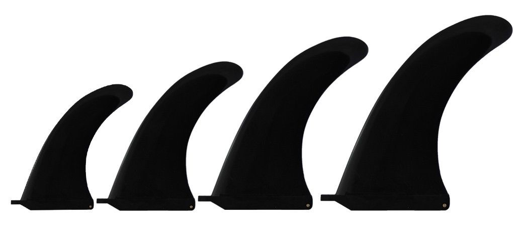 Northcore Basic Centre Fin (9") Black