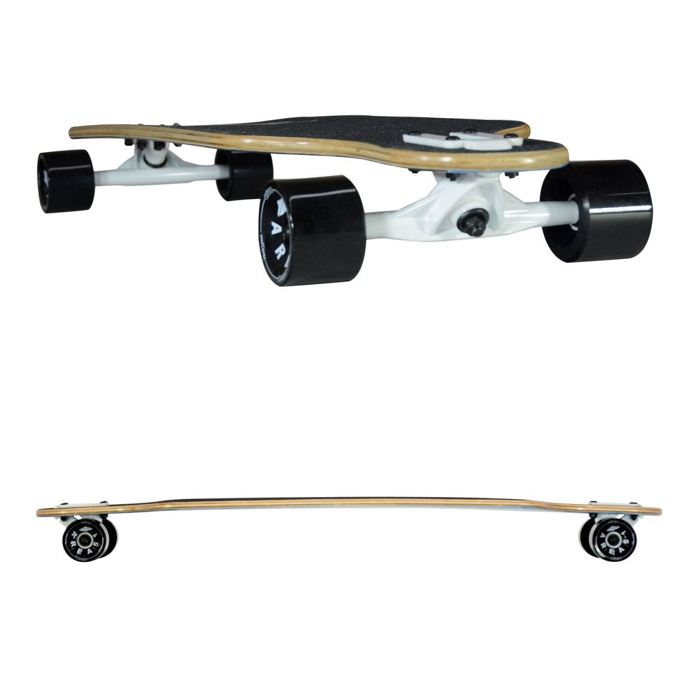Atom Drop-Through Longboard - 40 Inch - Blue Geo Secondary image