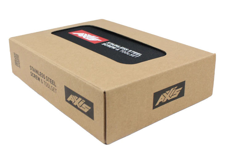 AXIS Stainless Steel Screwset and Toolset Box