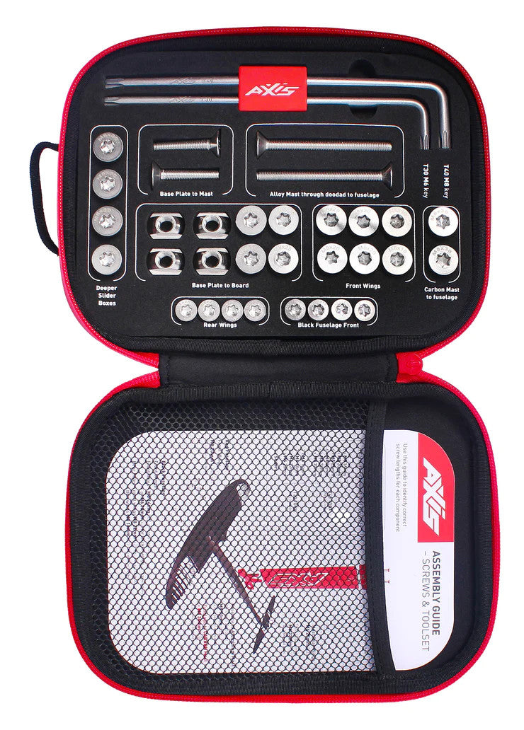 AXIS Stainless Steel Screwset and Toolset Box