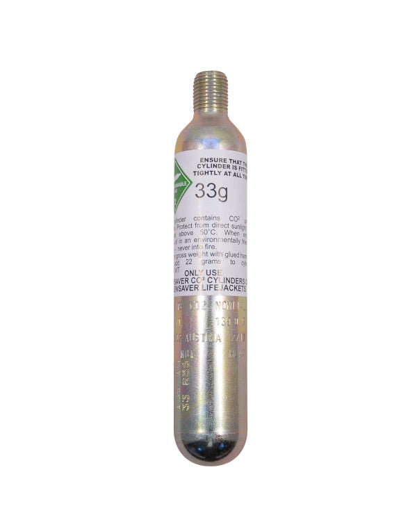 Crewsaver 33g Cylinder for Gas Operated Compact Lifejacket Secondary image