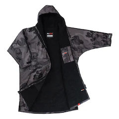 dryrobe Advance Long Sleeve - Black Camo Main image