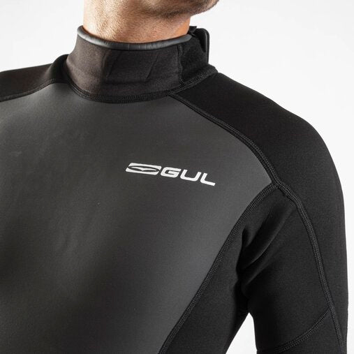 GUL Response 3/2mm Flatlock Steamer Wetsuit - Black