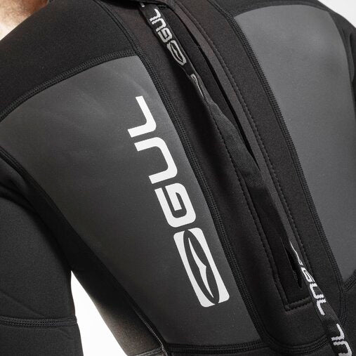 GUL Response 3/2mm Flatlock Steamer Wetsuit - Black