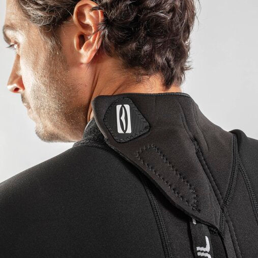 GUL Response 3/2mm Flatlock Steamer Wetsuit - Black