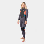 GUL Response Ladies 3/2mm Flatlock Wetsuit - Grey Coral