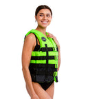 Jobe 4 Buckle Life Vest Lime