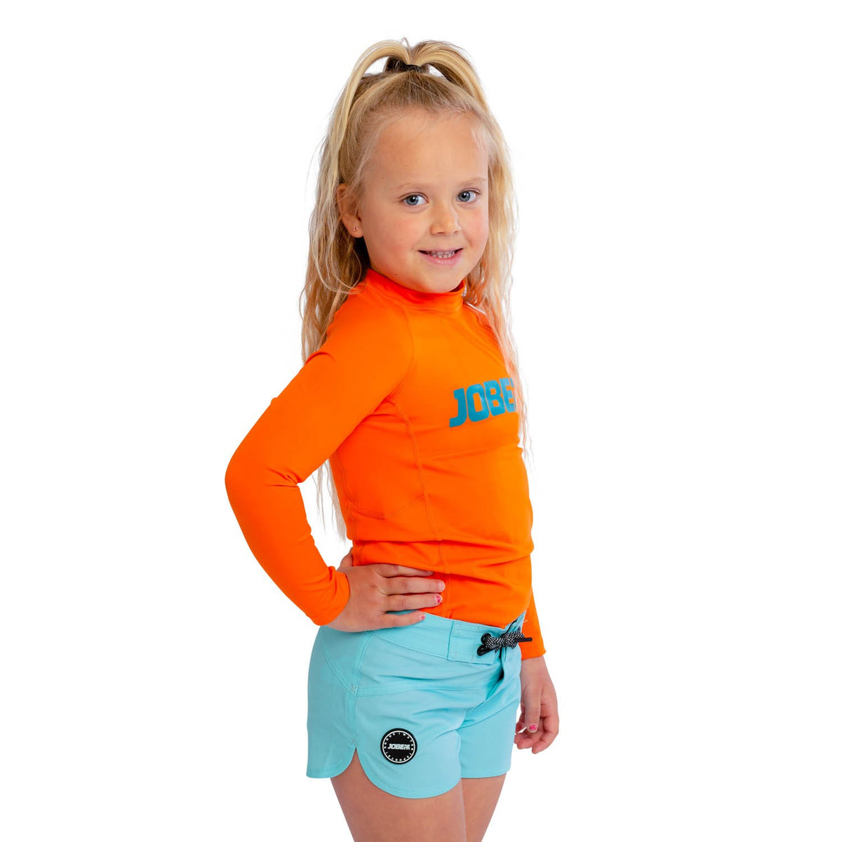 Jobe Rash Guard Longsleeve Kids Fire Orange Main image