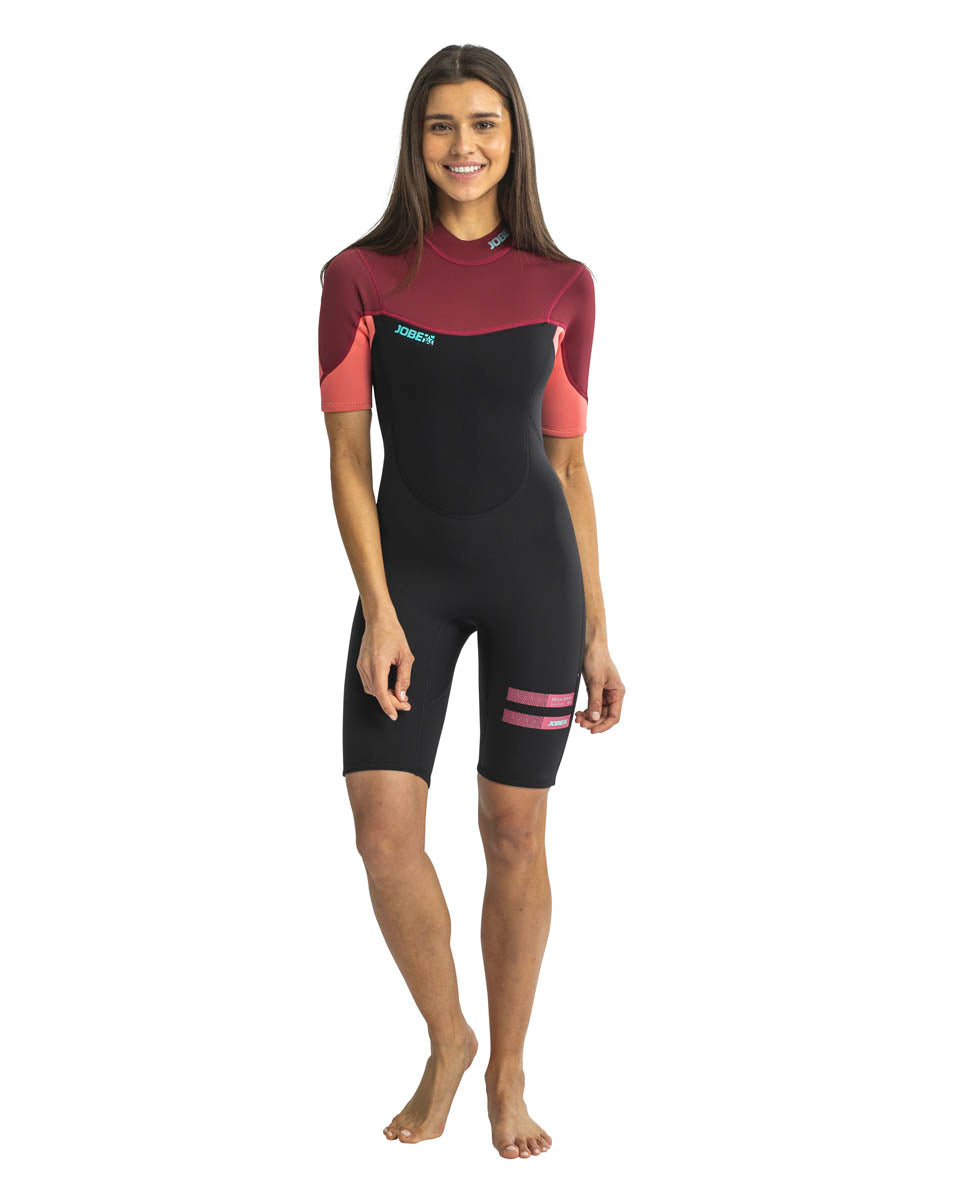 Jobe Sofia 3/2mm Shorty Wetsuit Women Rose Pink