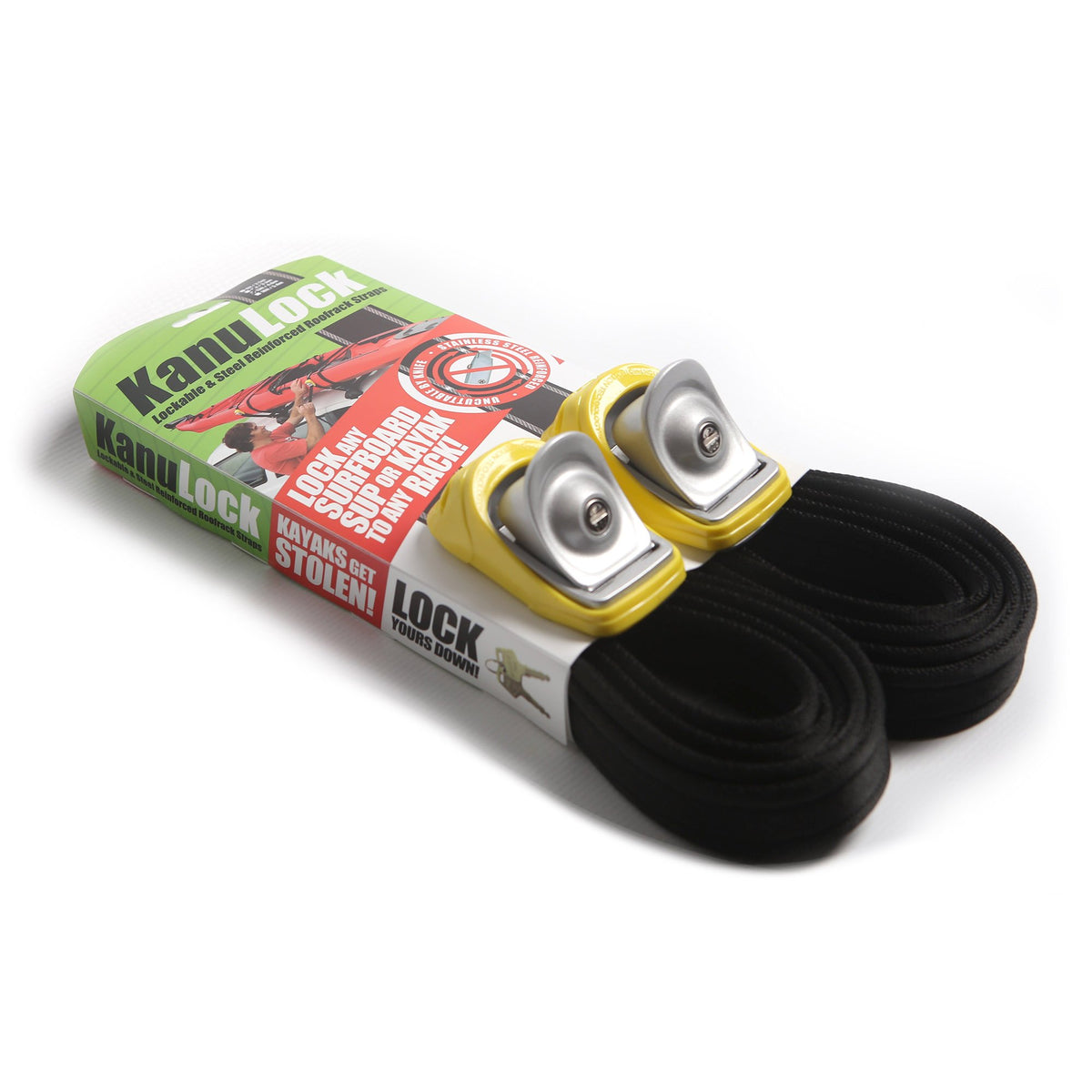 Kanulock Lockable Tie-Down Straps 4.0m