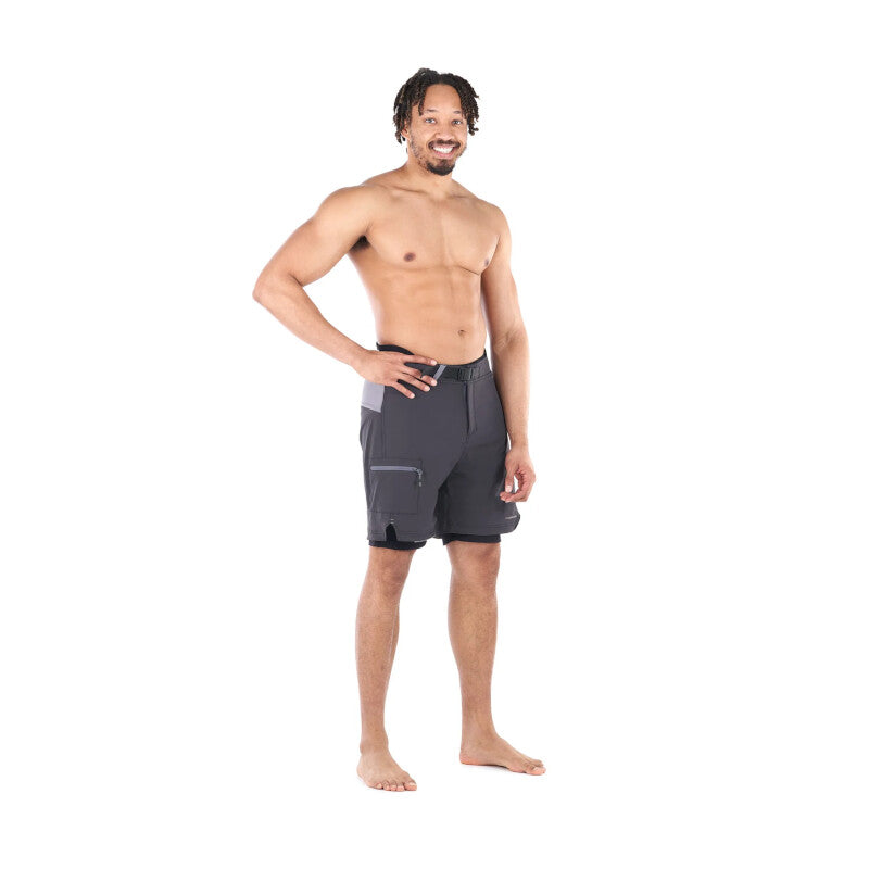 Level Six Pro Guide Lined Short - Black