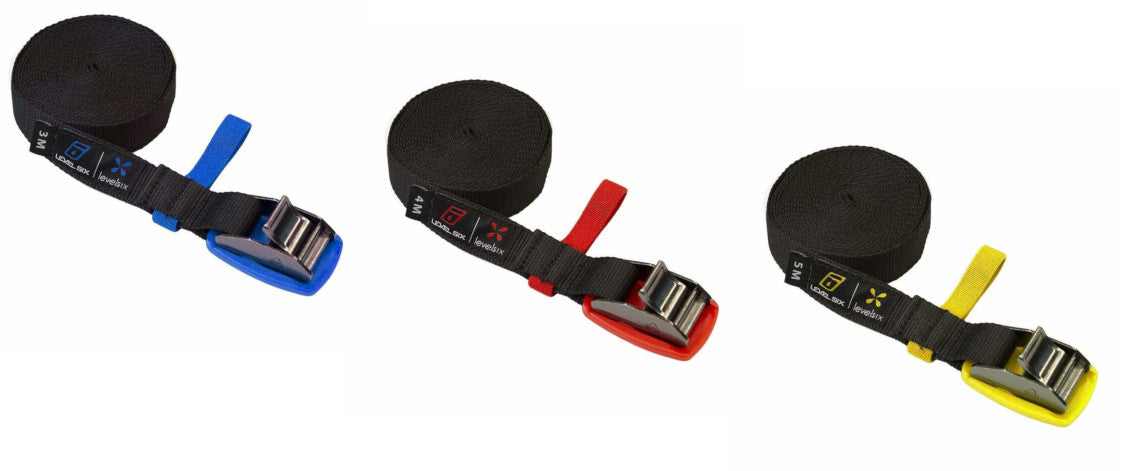 Level Six Webbing Tie Down Straps