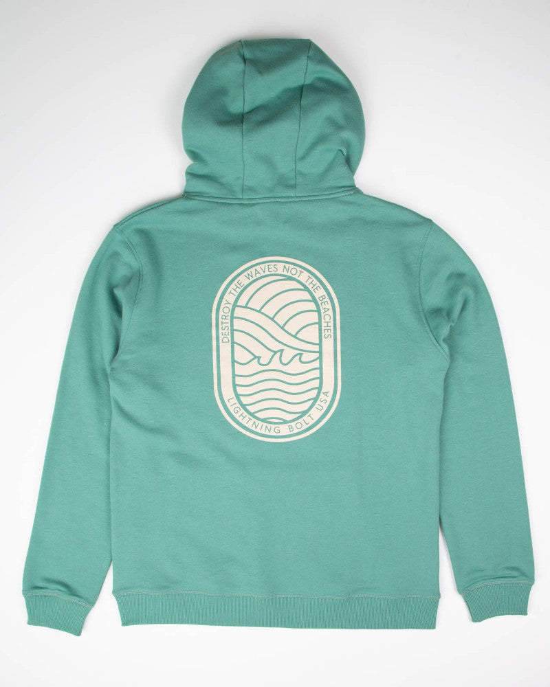Lightning Bolt - Waves Fleece Hoodie Secondary image