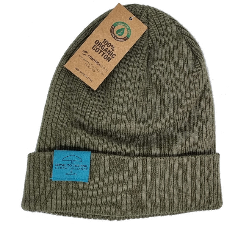 Loyal To The Foil - Beanie - Olive Green