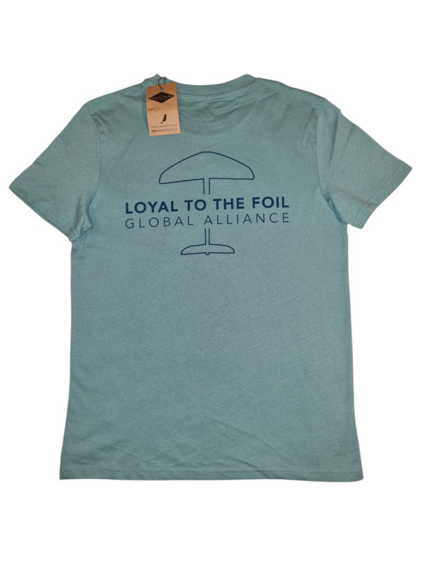 Loyal To The Foil - T-Shirt - Fuselage Logo - Teal Secondary image