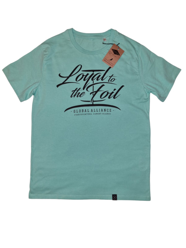 Loyal To The Foil - T-Shirt - Script Logo - Mint Main image