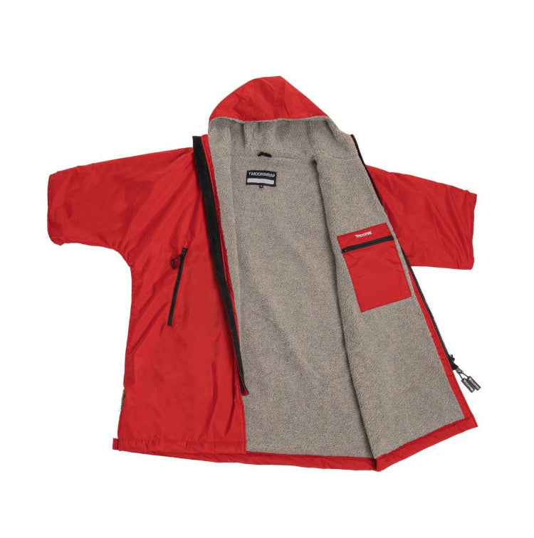 Frostfire Moonwrap Kids Waterproof Changing Robe - Small - Crimson Red Main image