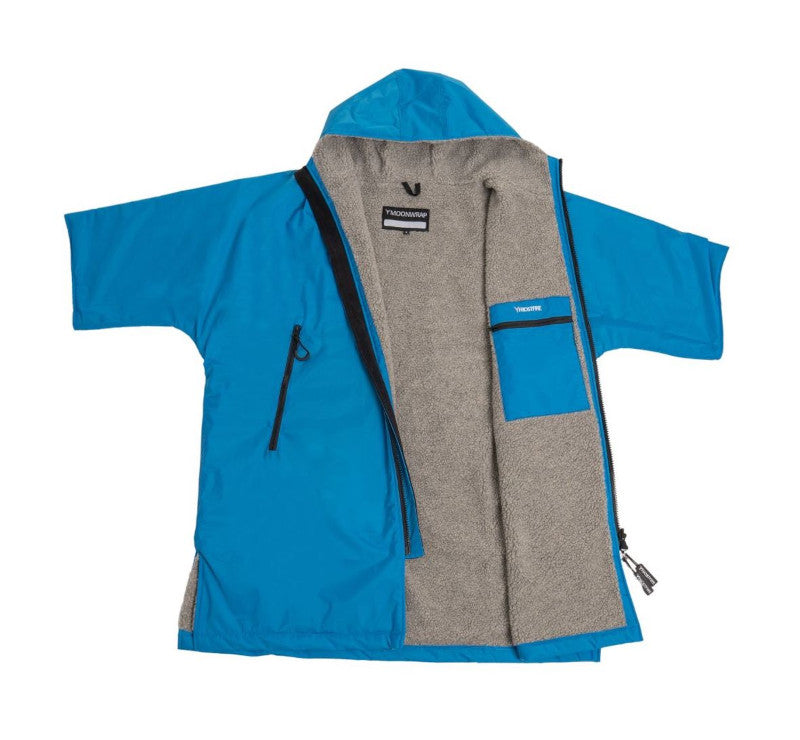 Frostfire Moonwrap Kids Waterproof Changing Robe - Small - Electric Blue