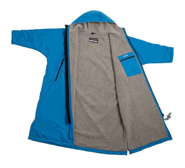 Frostfire Moonwrap - Waterproof Changing Robe - Long Sleeve - Electric Blue