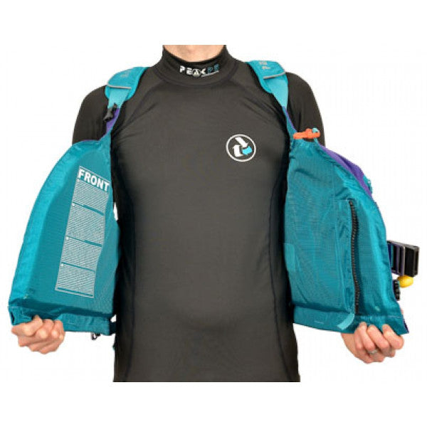 Peak River Wrap Buoyancy Vest - Black LXL
