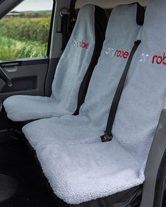 dryrobe Double Van Seat Cover - Grey Secondary image