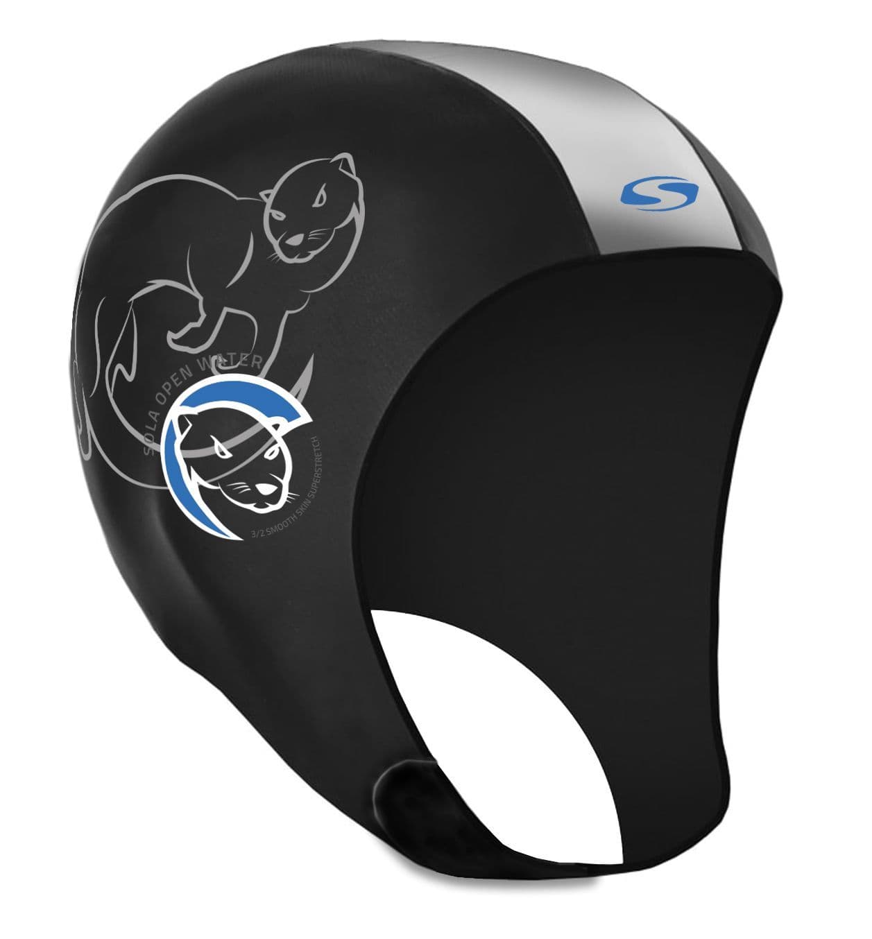 Sola Open Water Swimming Cap 3mm Secondary image