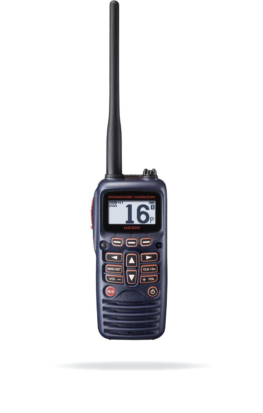 Standard Horizon HX320E Compact Floating Handheld VHF [USB]