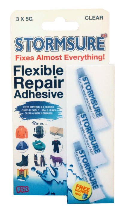 Stormsure Flexible Repair Adhesive 3 x 5g Tubes