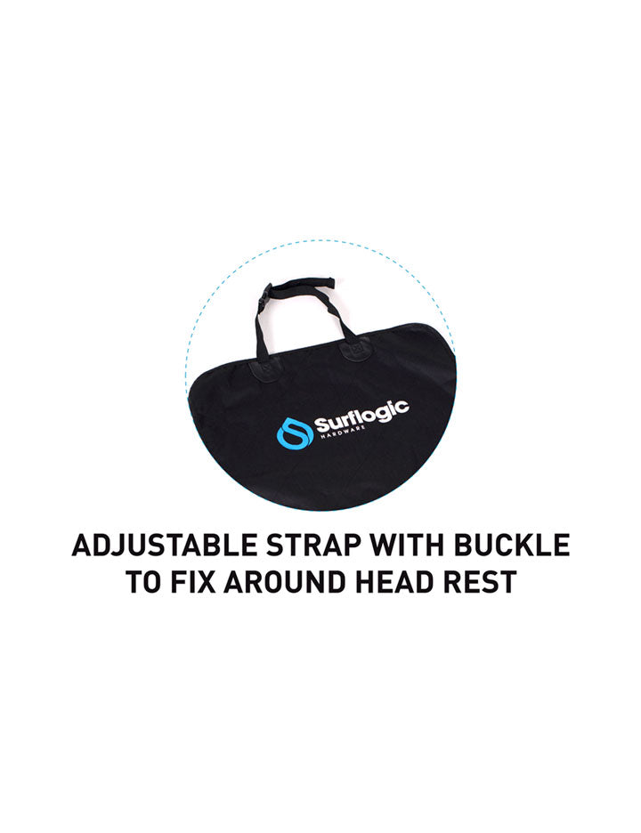 Surflogic Waterproof Car Seat Cover Back - Triple Seat - Clip System Secondary image