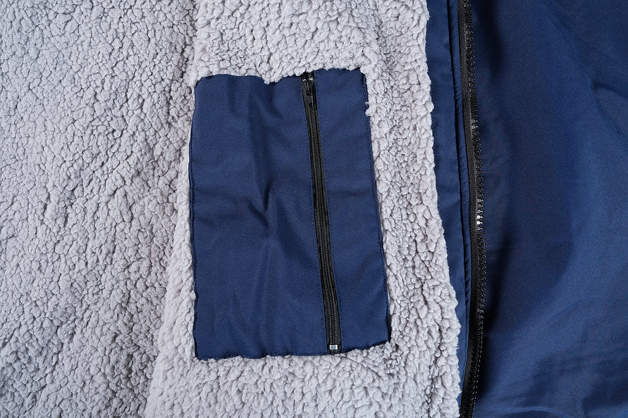 VAST Changing Robe - Navy Black