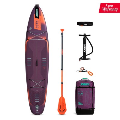 Jobe Duna SUP Board 11.6 Package Purple 2025