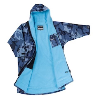 dryrobe Advance Long Sleeve - Blue Camo Blue