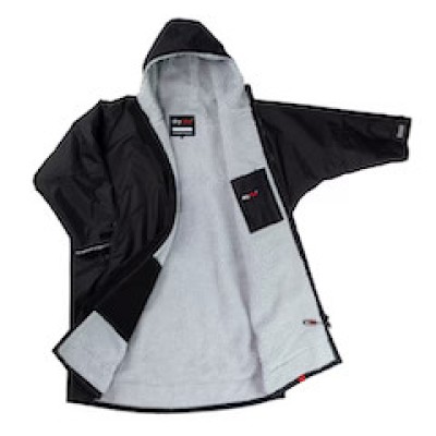dryrobe Advance Long Sleeve - Black Grey