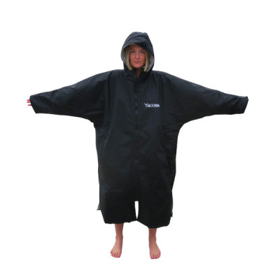 Frostfire Moonwrap - Waterproof Changing Robe - Long Sleeve - Black