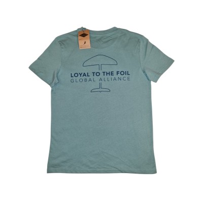 Loyal To The Foil - T-Shirt - Fuselage Logo - Teal
