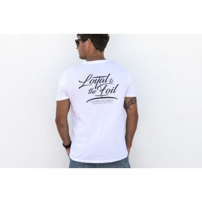 Loyal To The Foil - T-Shirt - Diamond Logo - Vintage White