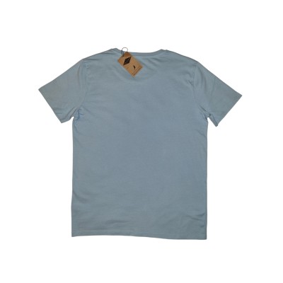 Loyal To The Foil - T-Shirt - Script Logo - Sky Blue