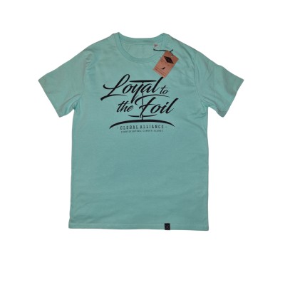 Loyal To The Foil - T-Shirt - Script Logo - Mint