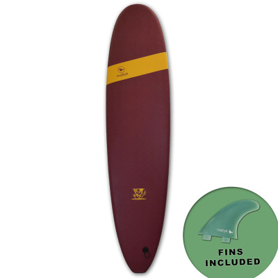 Mobyk 7.6 Classic Long Surfboard - Stout