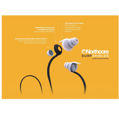 Northcore Surfshields Surfers Ear Plugs 