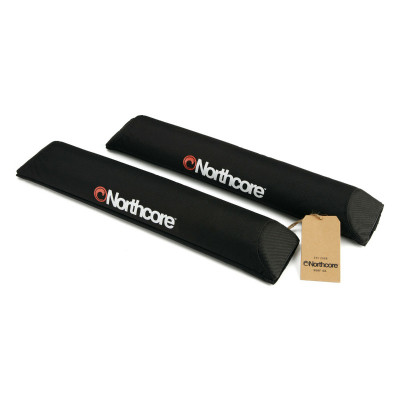 Northcore Black Aerodynamic Roof Rack Bar Pads