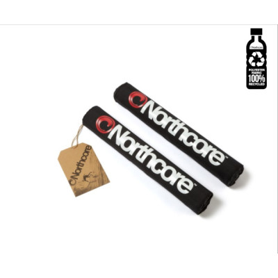 Northcore Black Eco Roof Rack Bar Pads