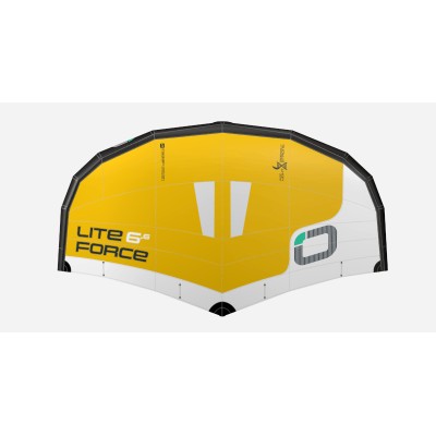 Ozone Liteforce - 6.6m Wing with bag and waist leash - Yellow