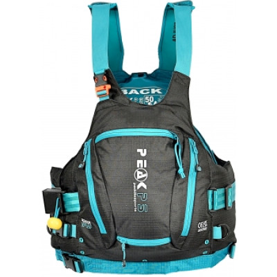 Peak River Wrap Buoyancy Vest - Black LXL