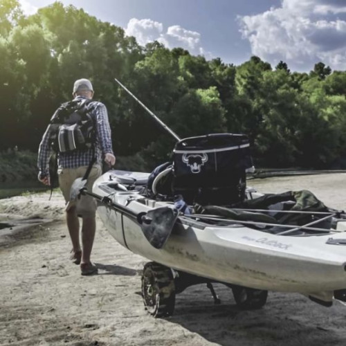 C-Tug Sandtrakz - Carrello Porta Kayak Unisex Con Ruote Per Sabbia (Coppia Ruote Di Ricambio) - 5