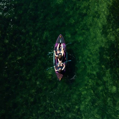 Jobe Croft Inflatable Kayak Package - 2 Person - Sunset Purple