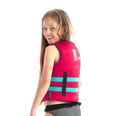 Jobe Neoprene Life Vest Kids Hot Pink